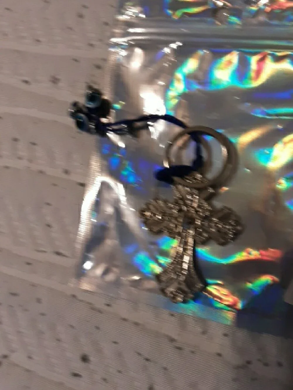 Evil Eye Protective Bracelet, Keychain  Or Purse Charm Set